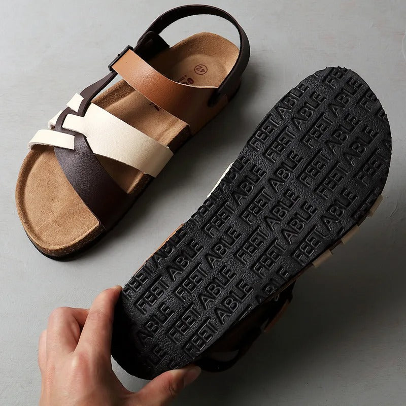 Herren Ledersandalen Klassik