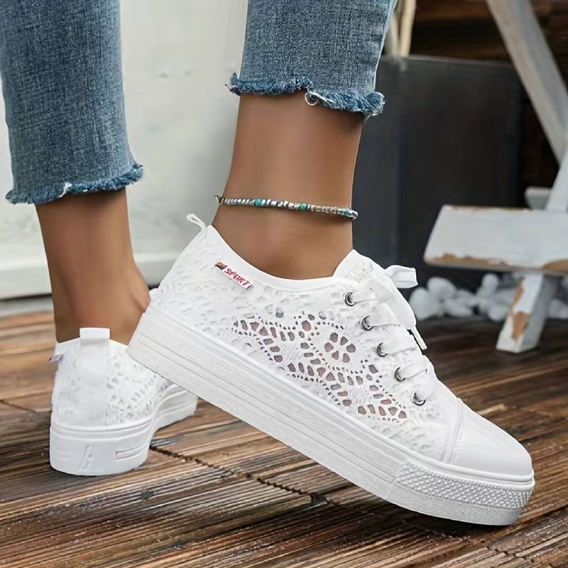 Damen Sneaker mit Spitze