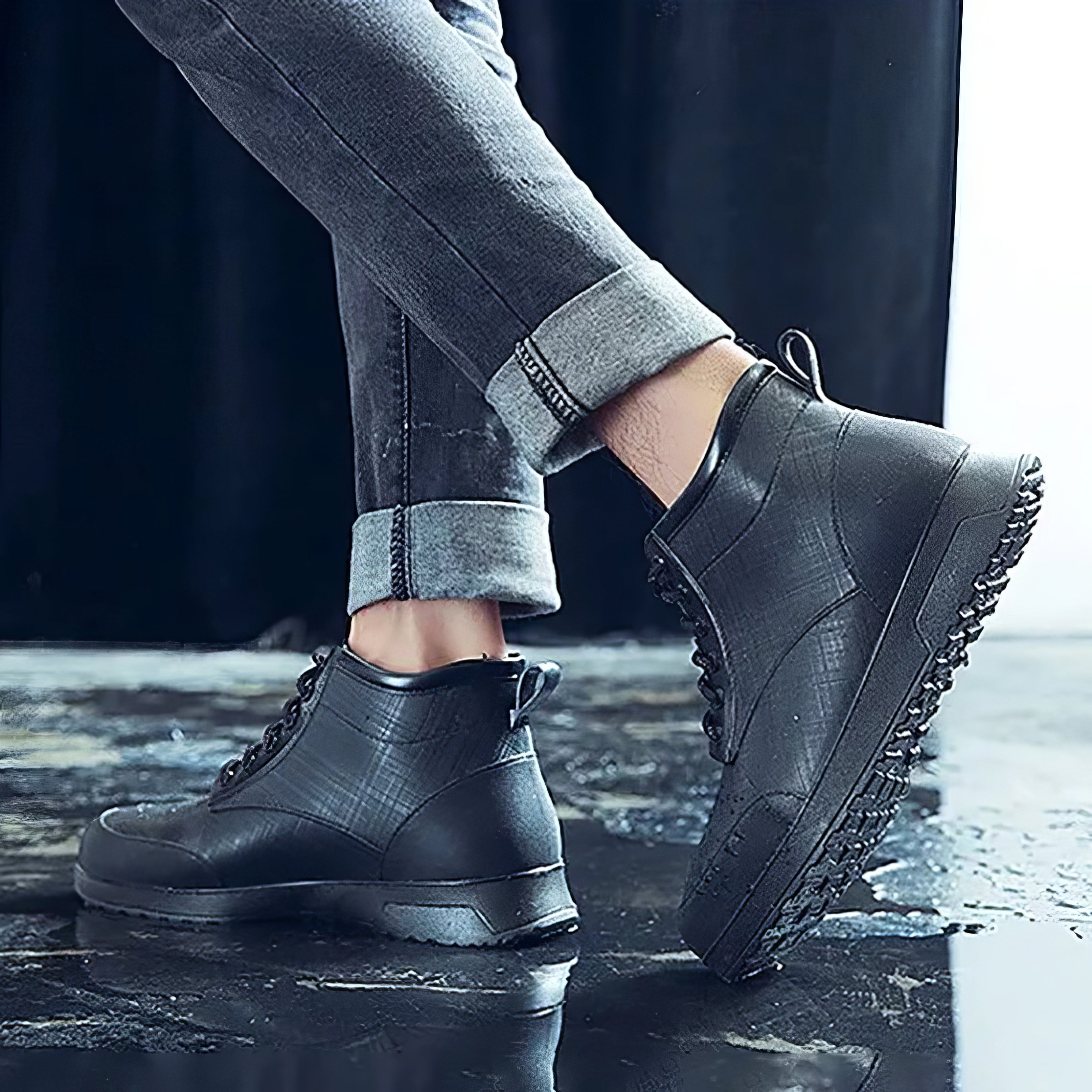 Herren Regenstiefel Mode