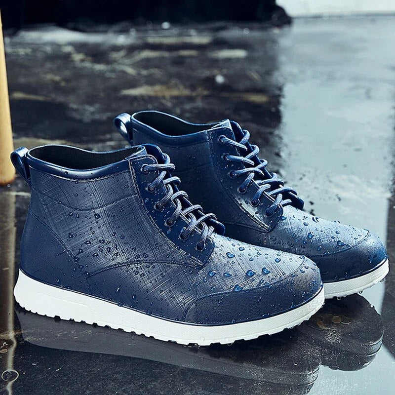 Herren Regenstiefel Mode