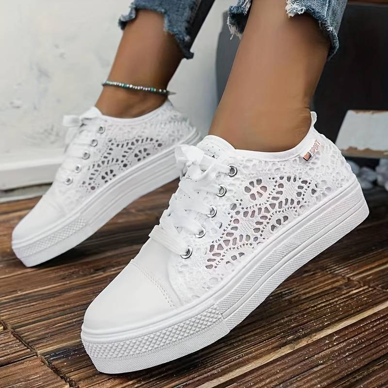 Damen Sneaker mit Spitze