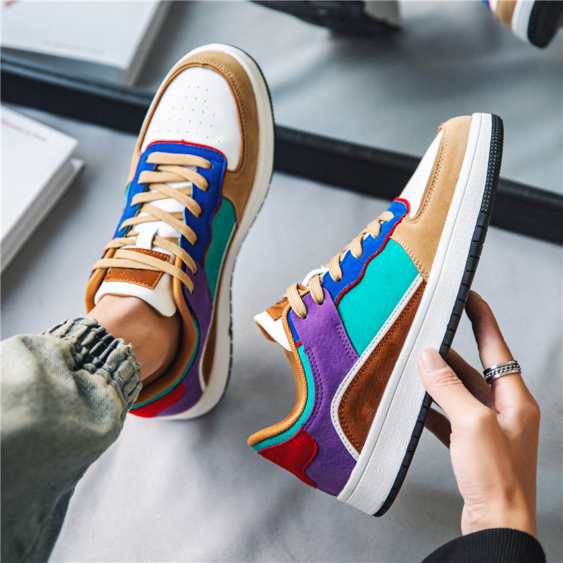 Herren Turnschuhe Retro Stil