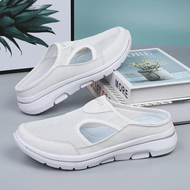 Damen Schlupfsandalen Sommer