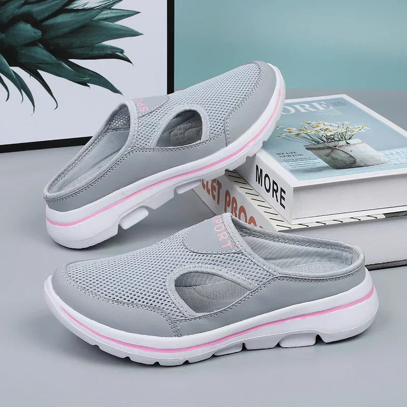 Damen Schlupfsandalen Sommer