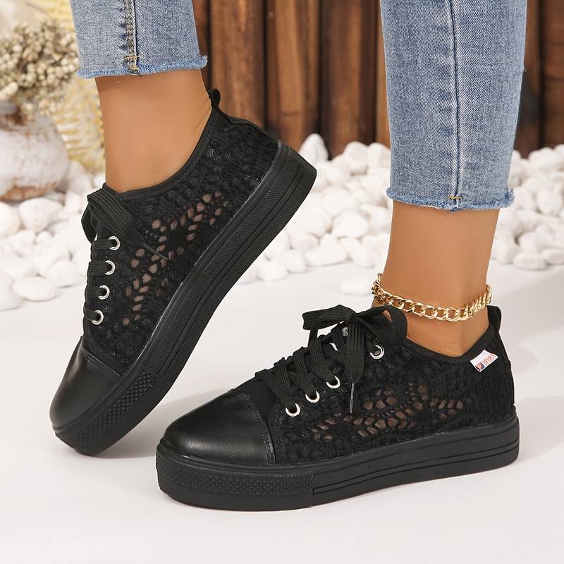 Damen Sneaker mit Spitze