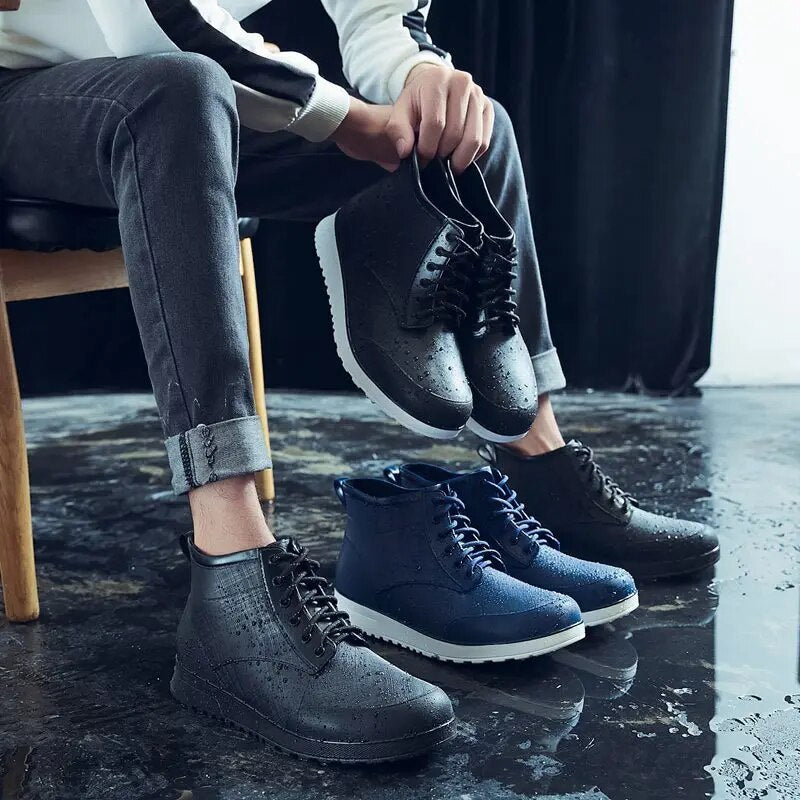 Herren Regenstiefel Mode