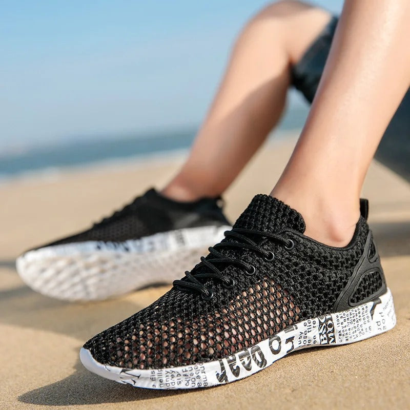 Herren Sneaker Mesh Stil