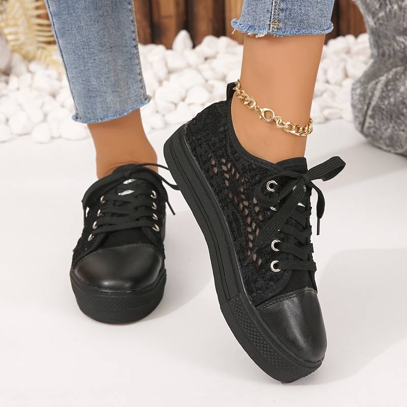 Damen Sneaker mit Spitze
