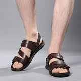 Tristan - Atmungsaktive Ledersandalen