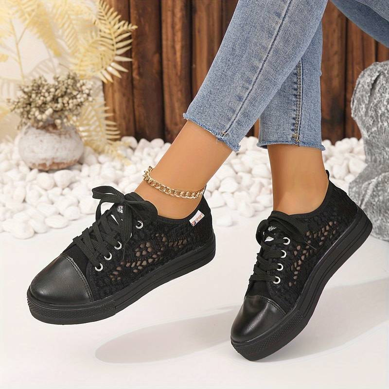 Damen Sneaker mit Spitze