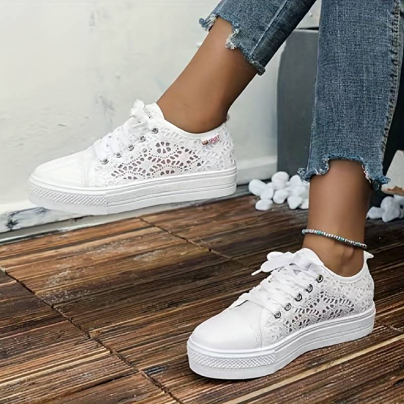 Damen Sneaker mit Spitze