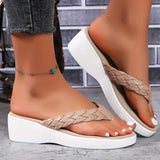 Dien - Damen Flip Flops mit Absatz