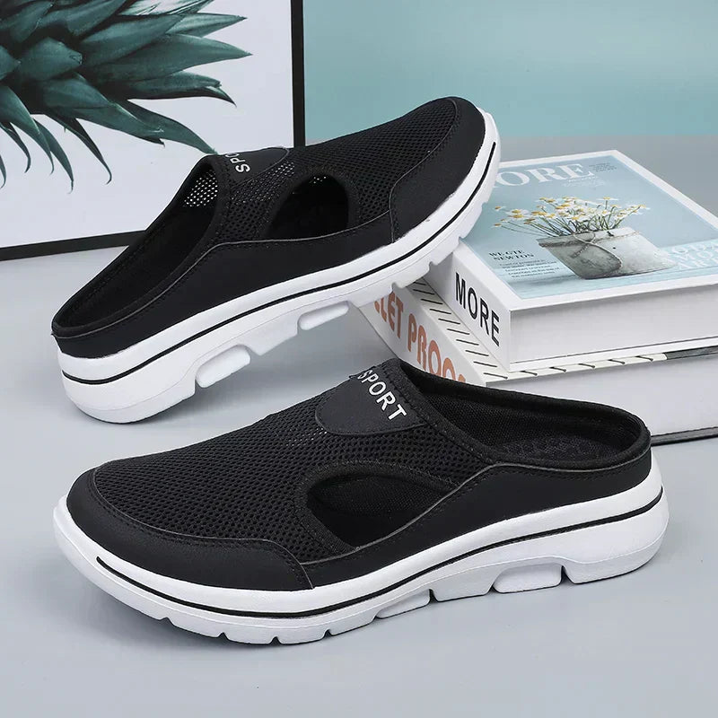 Damen Schlupfsandalen Sommer