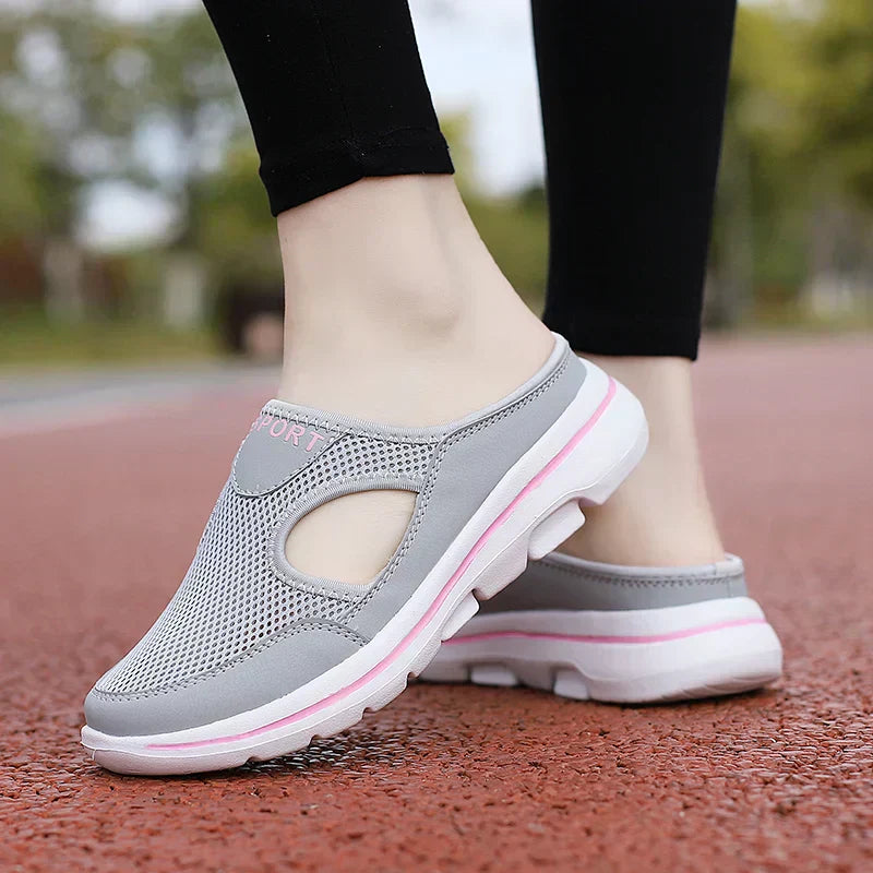 Damen Schlupfsandalen Sommer
