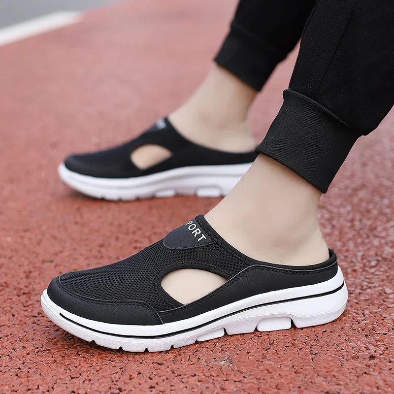 Damen Schlupfsandalen Sommer