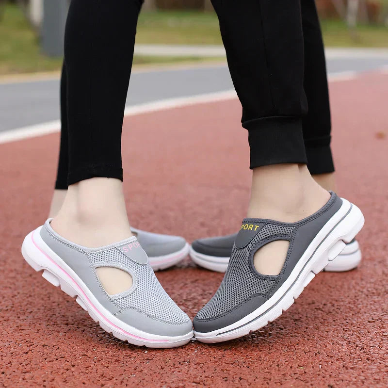 Damen Schlupfsandalen Sommer