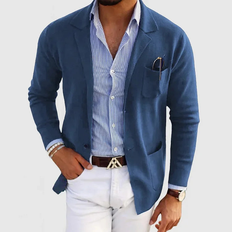 Ottmar - Warme Herren-Strickjacke