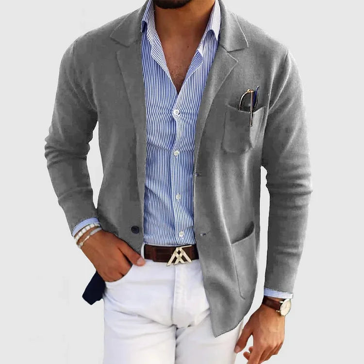 Ottmar - Warme Herren-Strickjacke
