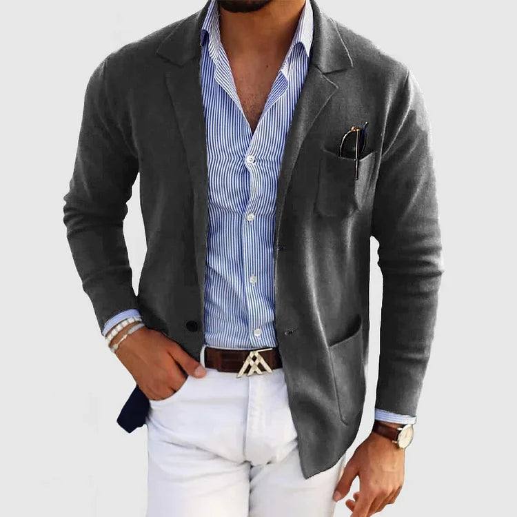 Ottmar - Warme Herren-Strickjacke