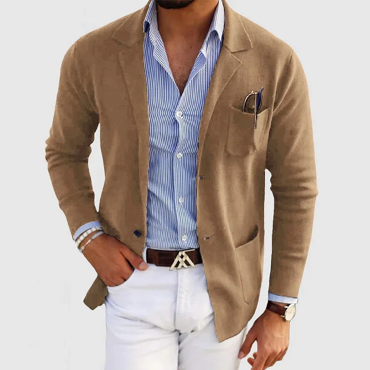 Ottmar - Warme Herren-Strickjacke