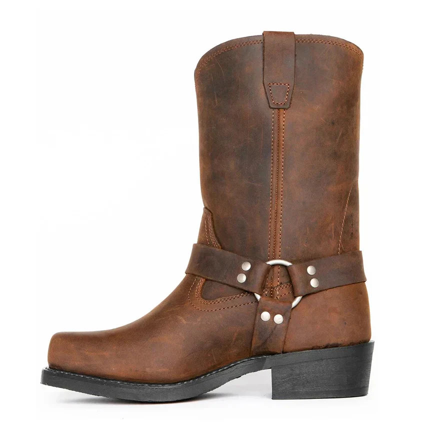 Herren Cowboystiefel Vintage Stil