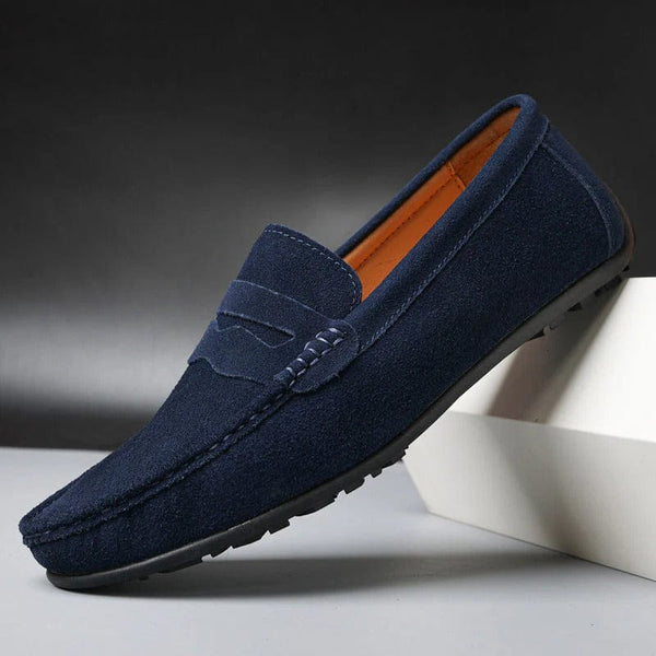 Elegante Loafer im Wildleder-Look für Herren