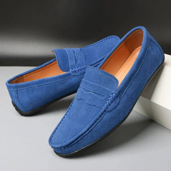Elegante Loafer im Wildleder-Look für Herren