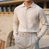 Luis - Herren-Pullover mit Kragen
