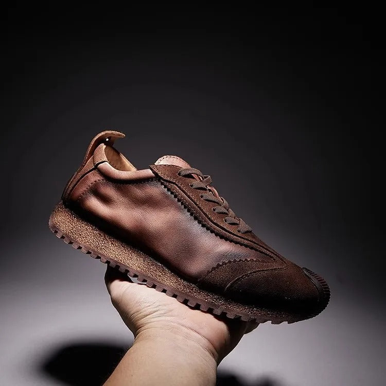 Konrad - Raffinierte Turnschuhe Aus Echtem Leder