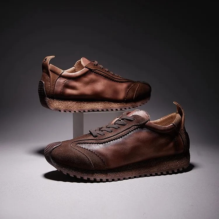 Konrad - Raffinierte Turnschuhe Aus Echtem Leder