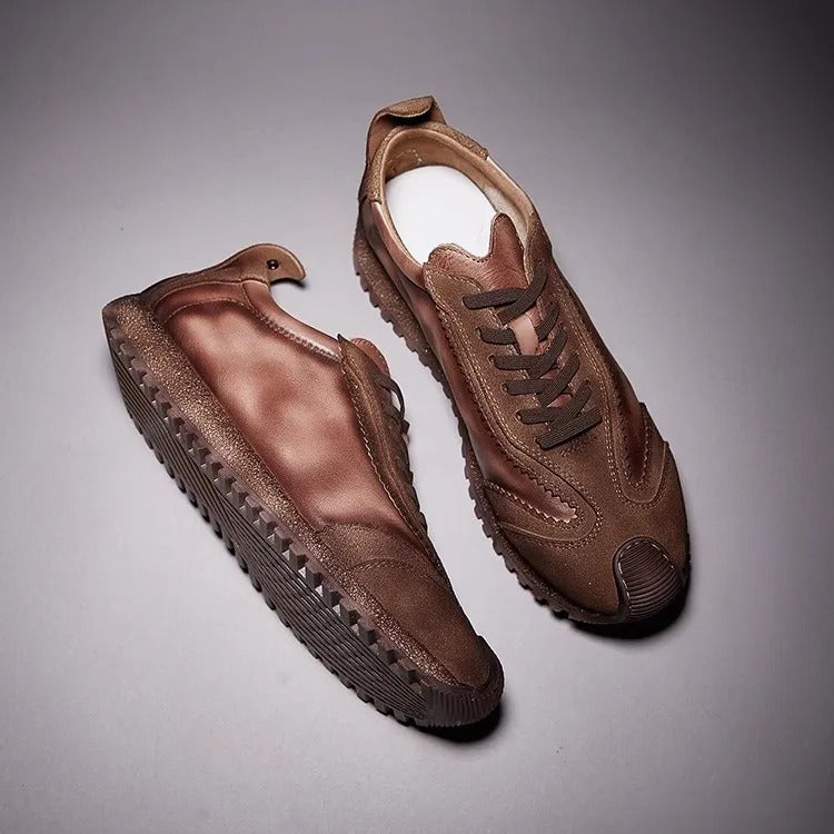 Konrad - Raffinierte Turnschuhe Aus Echtem Leder