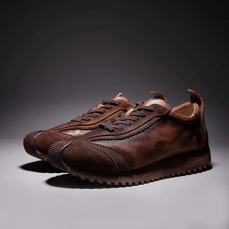 Konrad - Raffinierte Turnschuhe Aus Echtem Leder